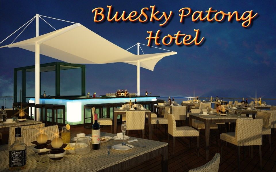 Hotel Blue Sky Patong Exterior foto